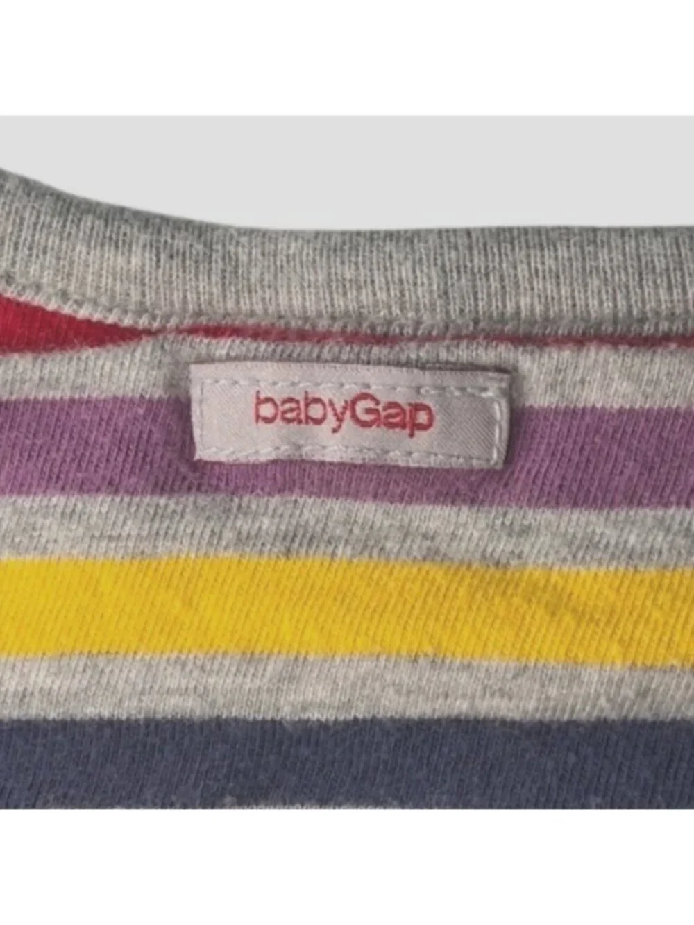 BabyGap First Favorites 0-3 Months Fully Lined Striped Footed One Piece W Snaps